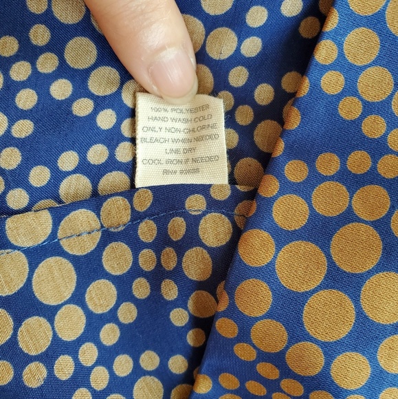 EUC Fossil unique color and print dress - Picture 8 of 8